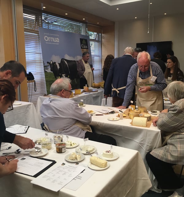 Cheese awards judging 
