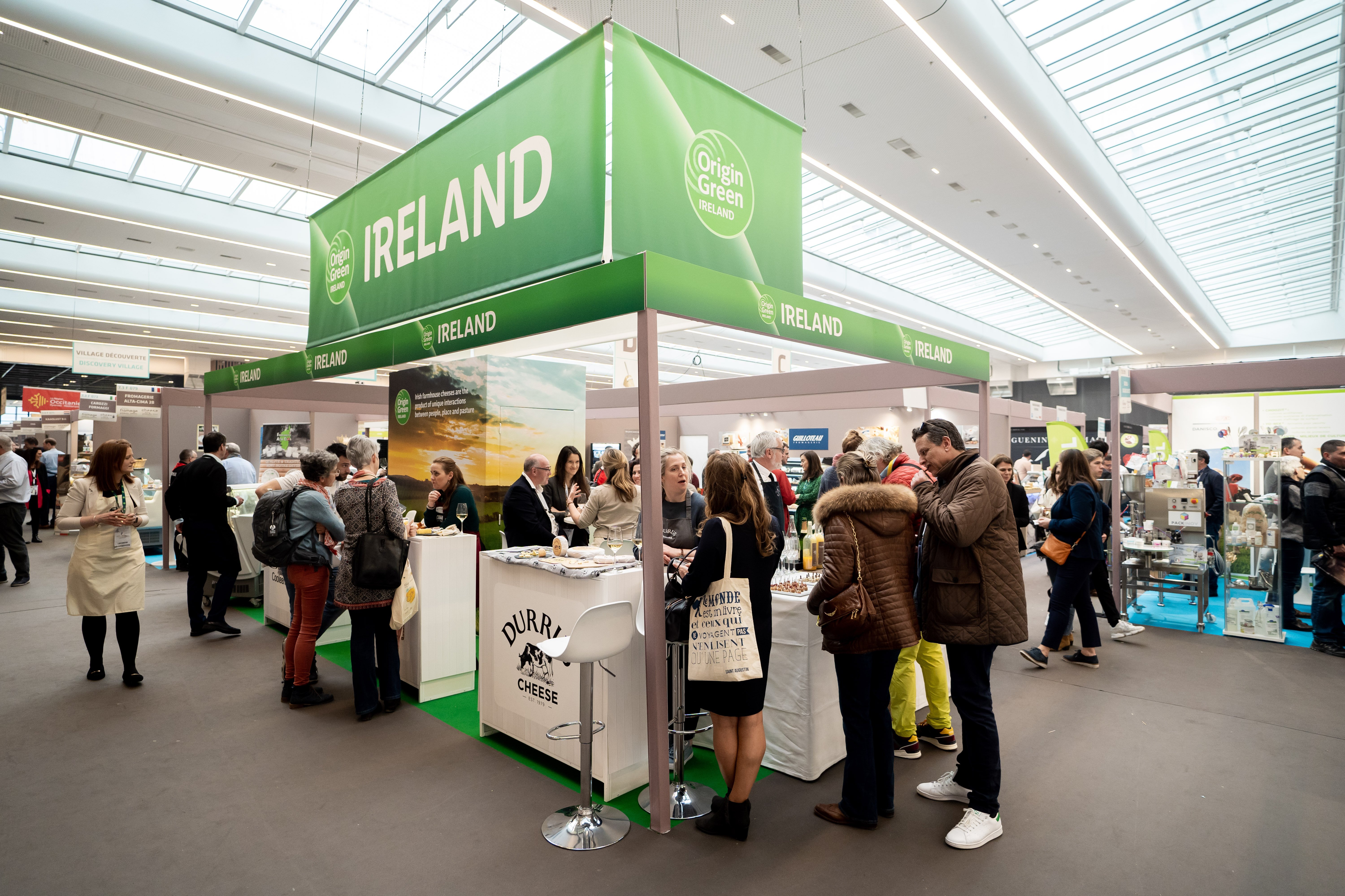 bord bia stand at trade fair 