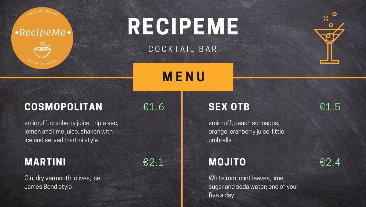 Recipe me post 4-1