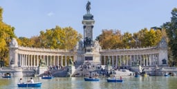 Image result for retiro park metro stop