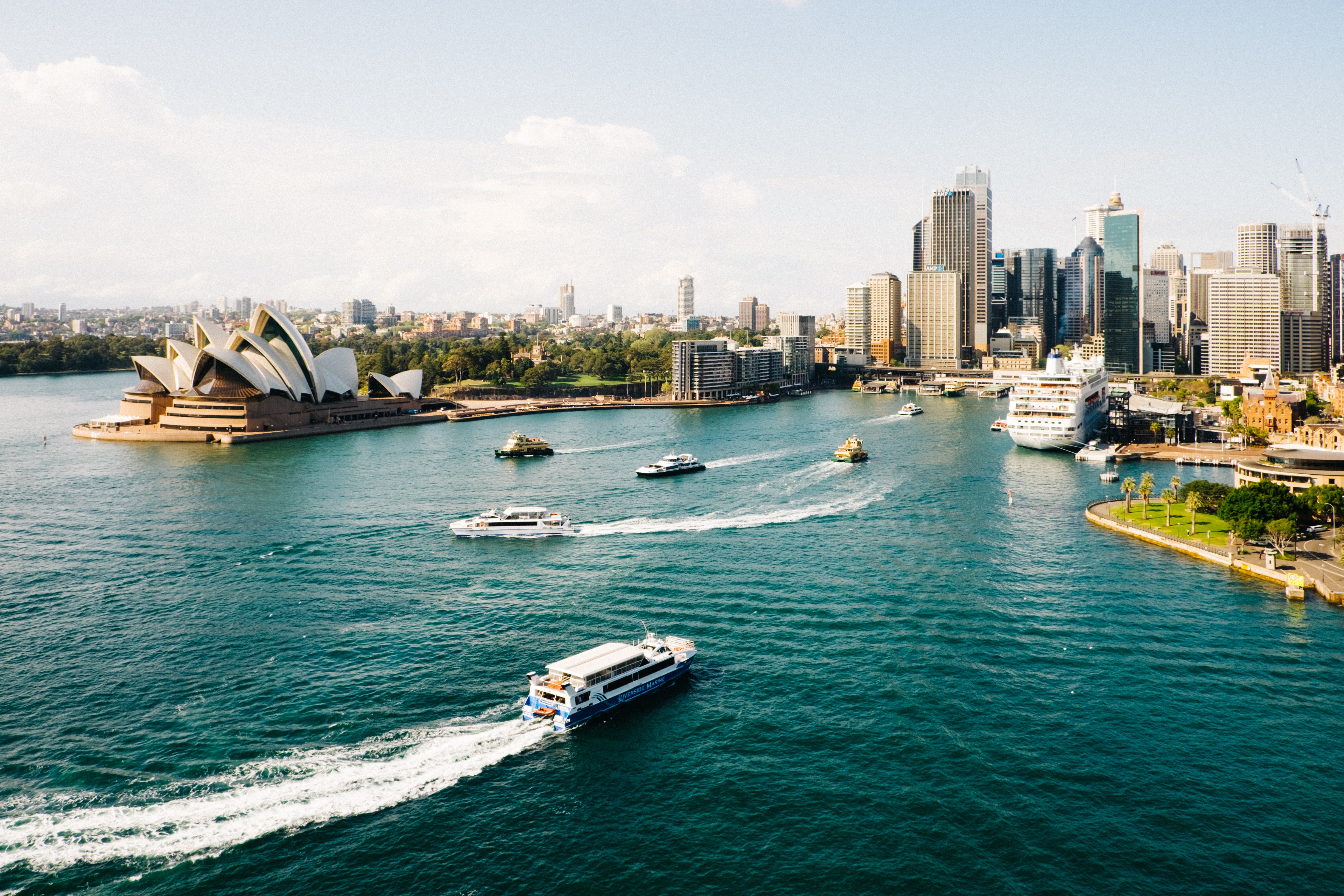 Australia Sea and city