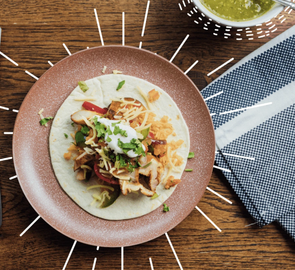 diy restaurant chicken fajita kit