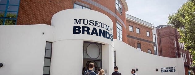 Museum of Brands, Advertising and Packaging front entrance in Notting Hill 