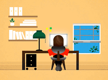 separating work life and home life during covid