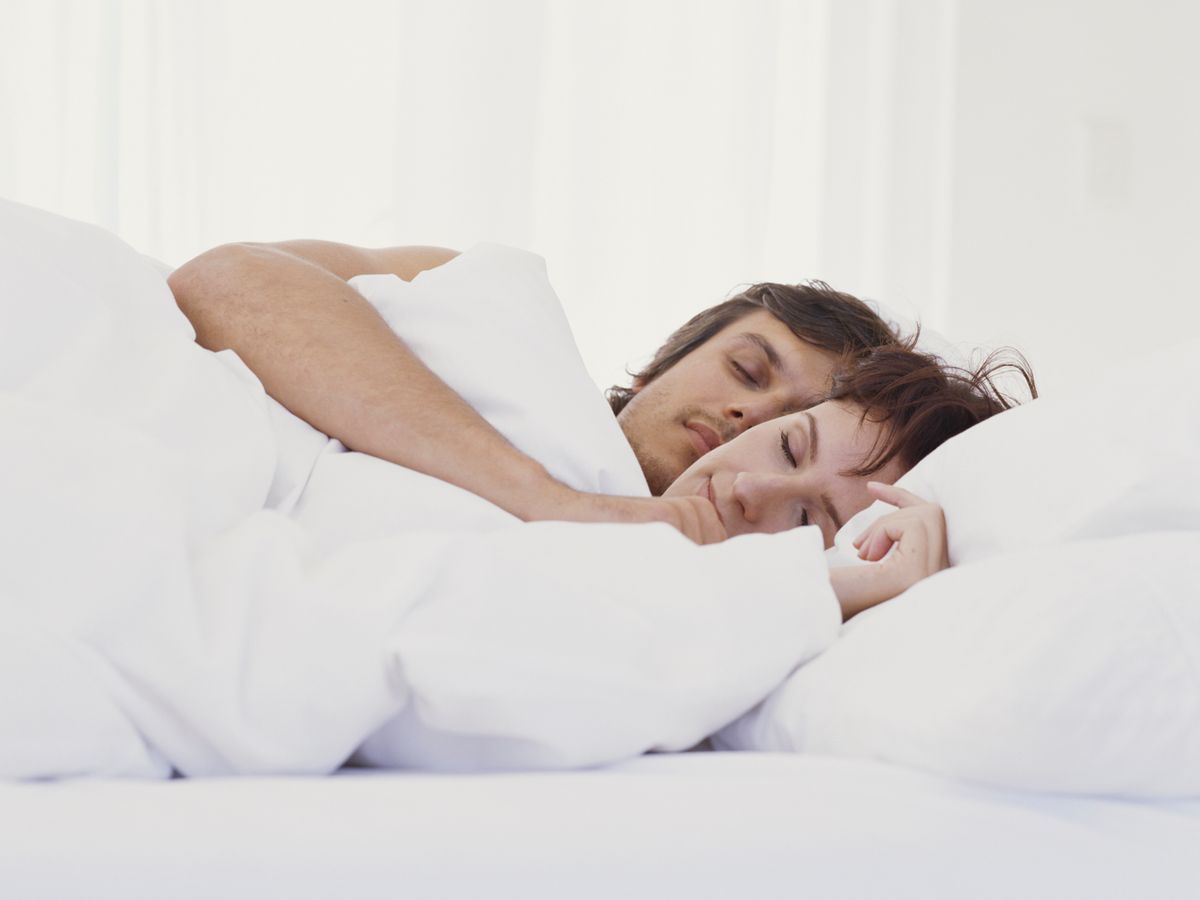 couple asleep